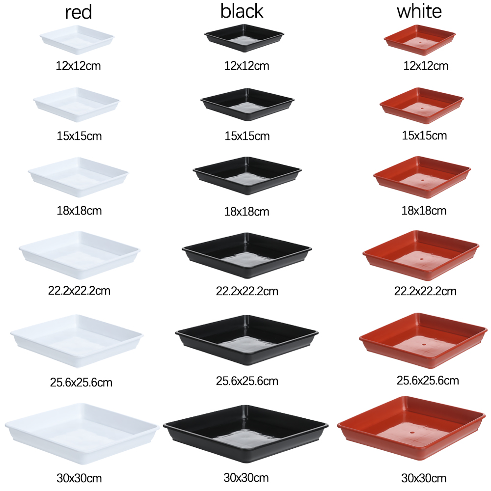 1 unidad de maceta de plástico - Drip Tray Saucer reseña y precio