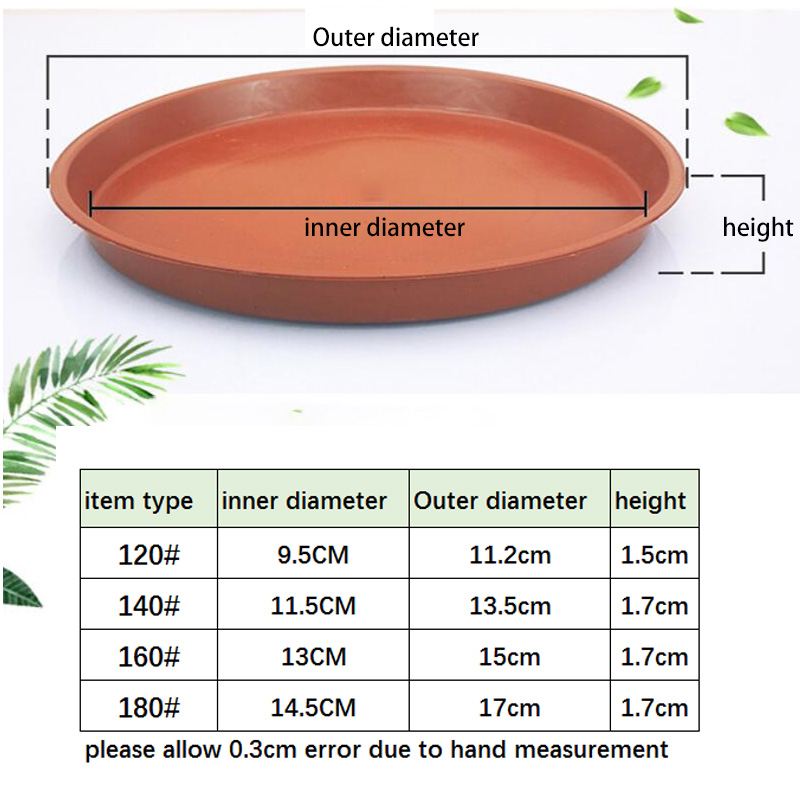 10 Uds. Bandeja de plástico pa - Drip Tray Saucer reseña y precio