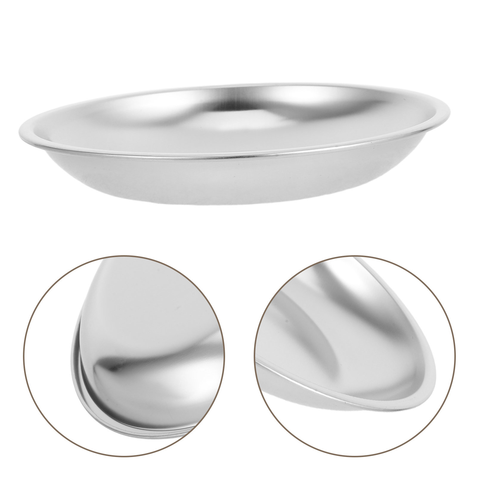 Plato de acero inoxidable para - Drip Tray Saucer reseña y precio