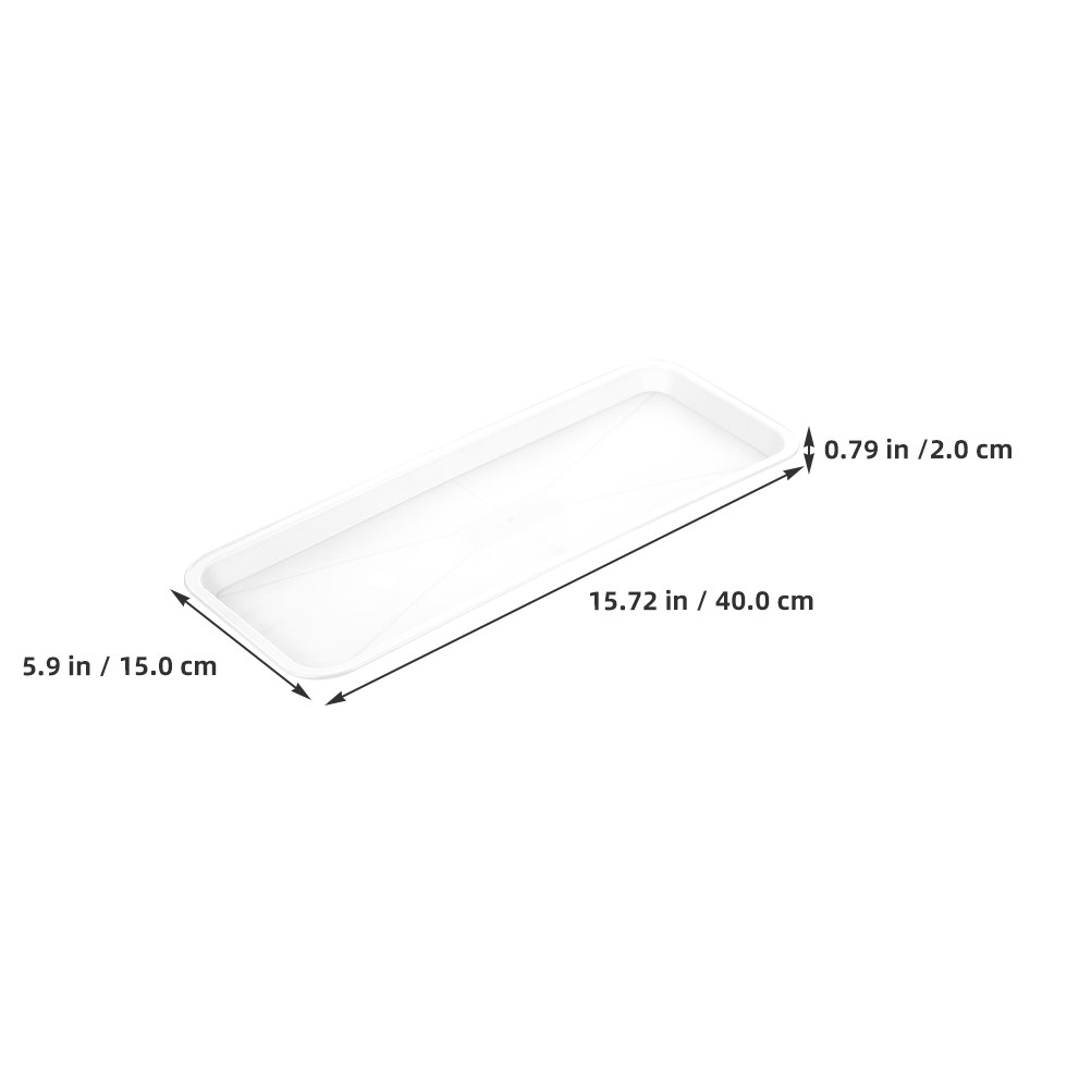 5 unidades de bandejas rectang - Drip Tray Saucer reseña y precio